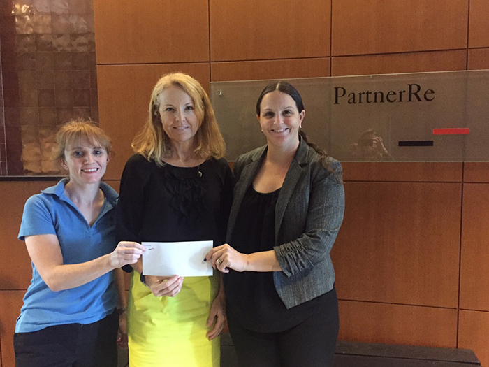 Dementia care charity awarded PartnerRe Women’s 5K funds